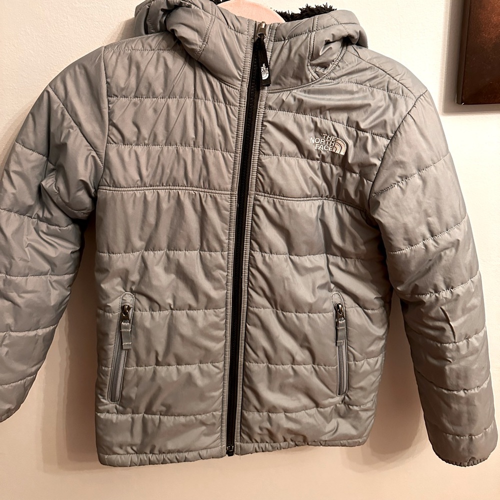 The North Face kids reversible jacket